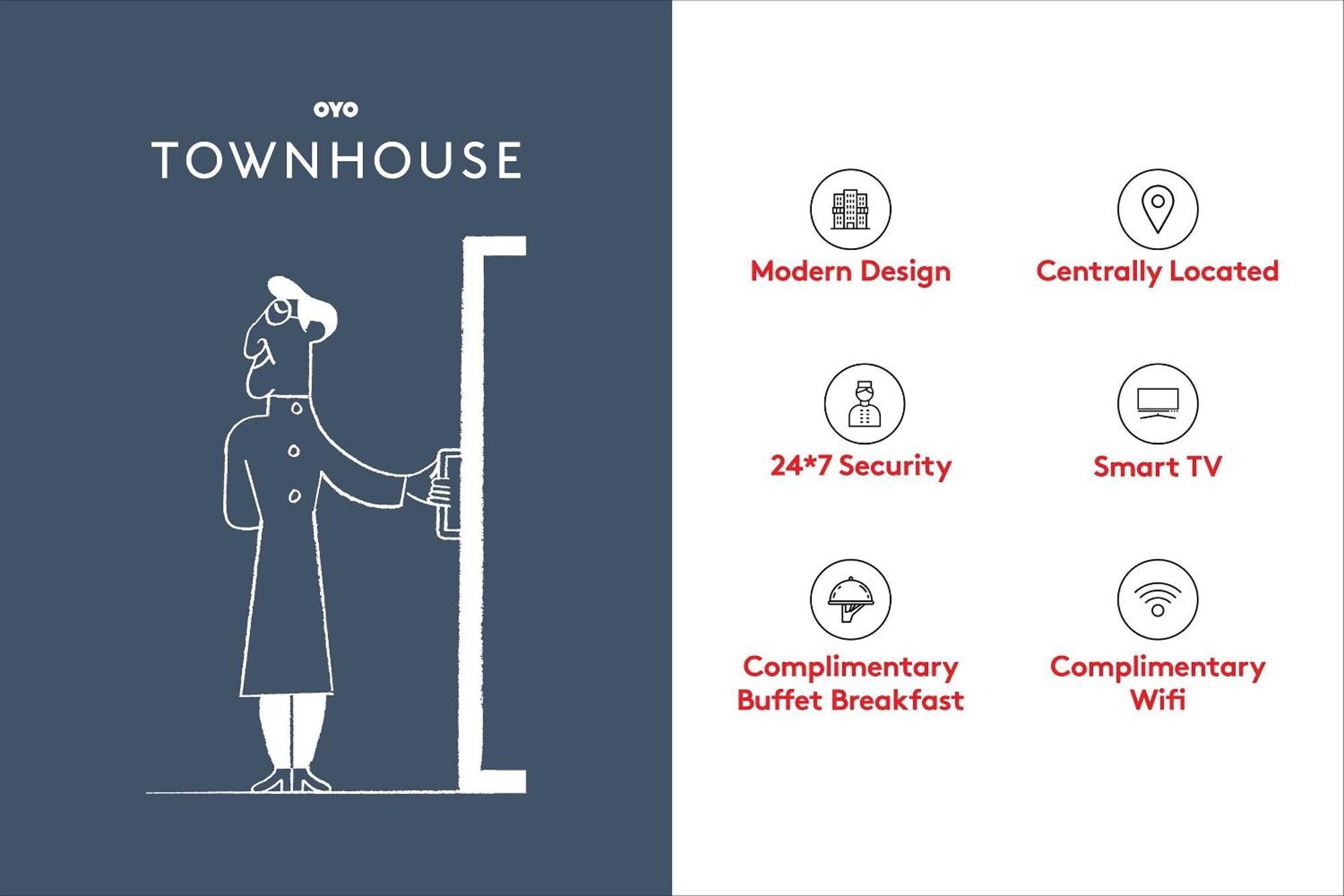 Townhouse Tark Inn نيودلهي المظهر الخارجي الصورة